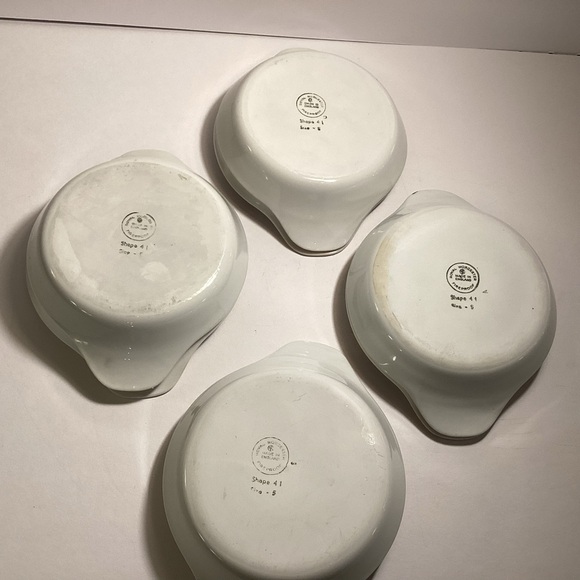 Set of 8 Royal Worcester, Evesham tab handle serving dishes - Picture 4 of 7